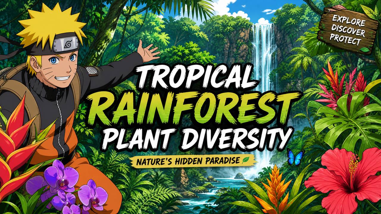 四虎植物视频-热带雨林植物多样性探索视频分享